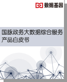 國(guó)脈政務(wù)大數(shù)據(jù)綜合服務(wù)產(chǎn)品白皮書(shū)