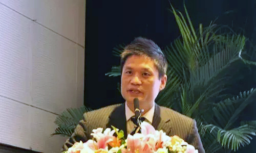 國脈互聯董事長、首席研究員楊冰之在"2015中國智慧城市發展年會"發表主題演講