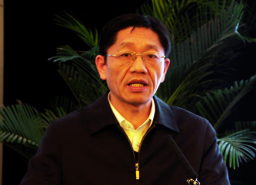 在2015中國智慧政府發(fā)展年會上，國家林業(yè)局信息辦主任李世東發(fā)表主題演講