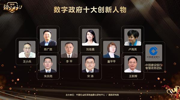 數字政府十大創新人物